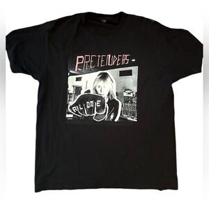 The pretenders 2016 North American tour merchandise T-shirt